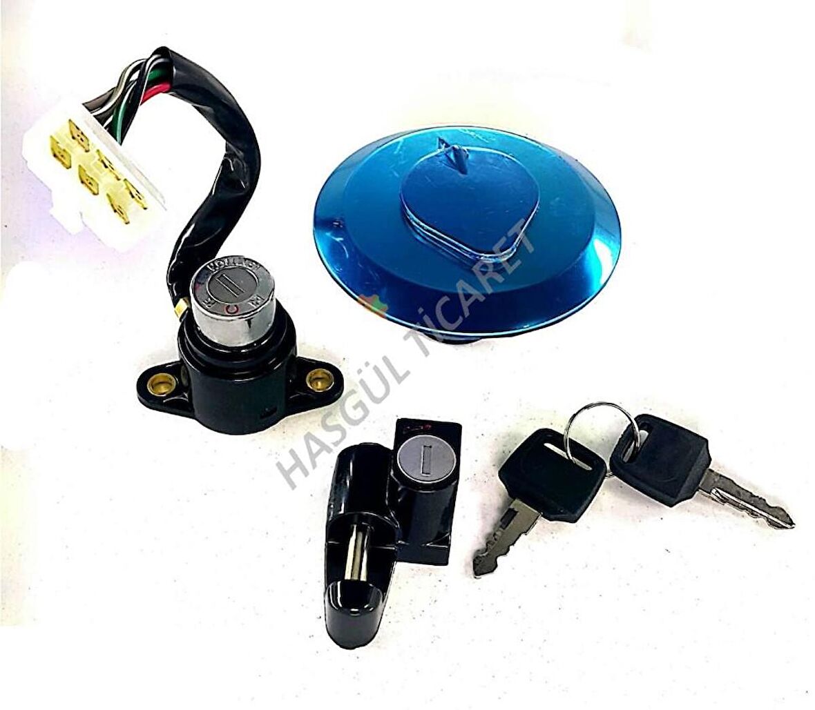 Hsgl Motorsiklet KT125 Depo Kapak kontak Takımı mondial kt 125/150 KN66016