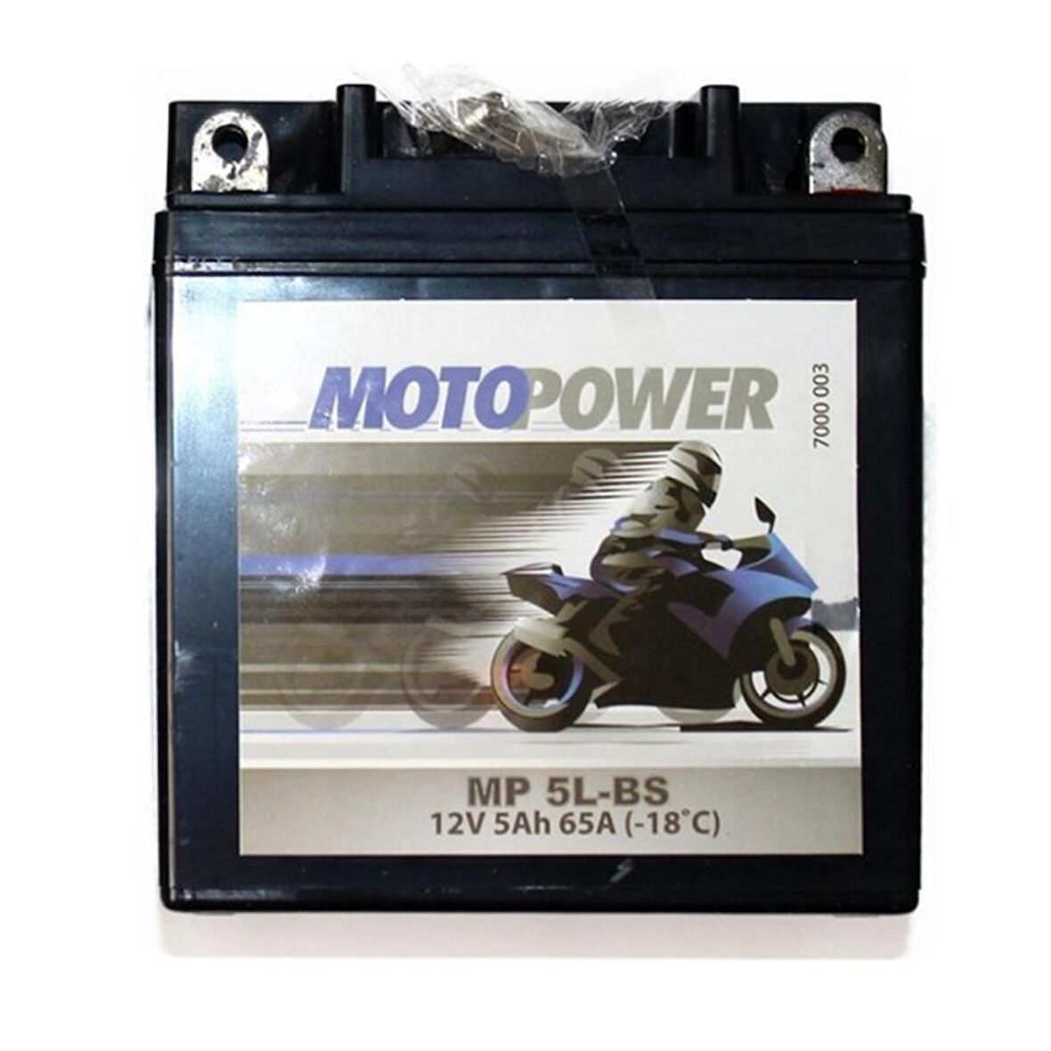 HSGL MOTORSİKLET AKÜ 12V 5AH 65A-BS BATARYA MOTOPOWER 12V5Ah DİK AKÜ