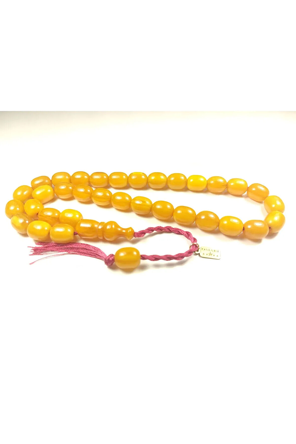 Osama Omari Usta Eseri 50 Yaşında İmame Oturtma Havşalı Alman Faturan Tesbih Sertifikalı 6057