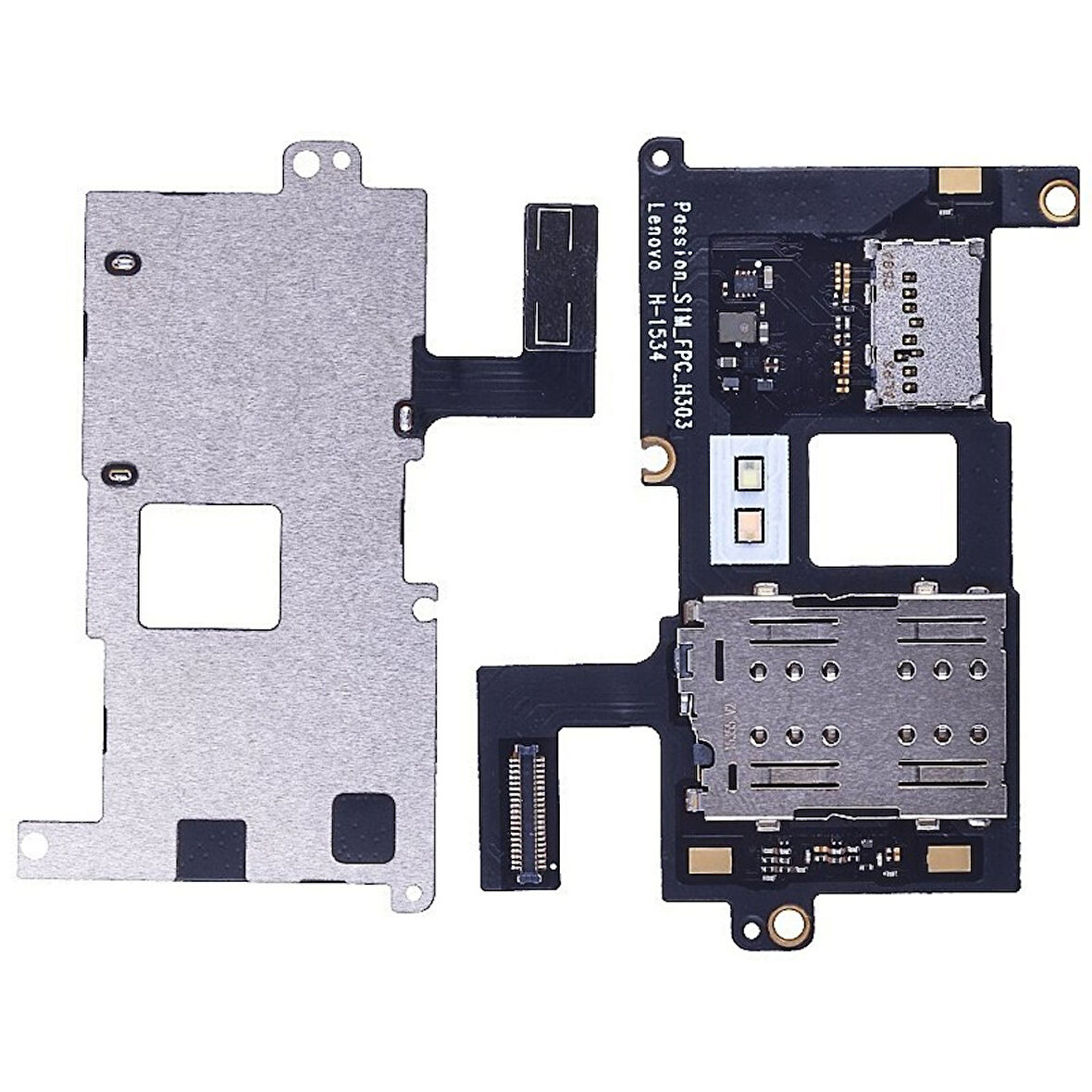 Ceporjin Lenovo Vibe P1 Sim Kart Yuvası Modülü Arka LED Flaş Çıkma Orijinal