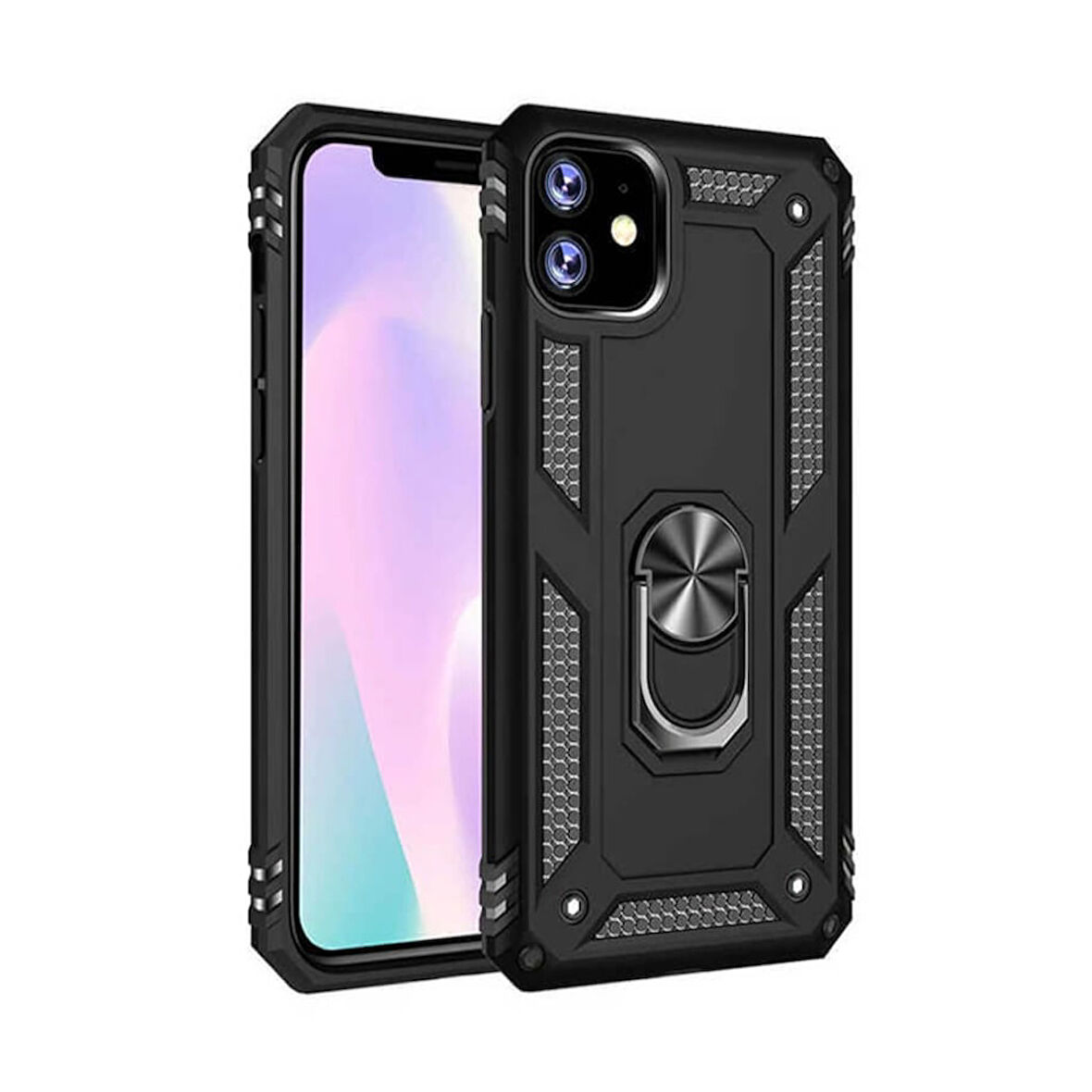 Ceporjin Xiaomi Redmi 8 Siyah Tank Kılıf Cross Silikon Kılıf