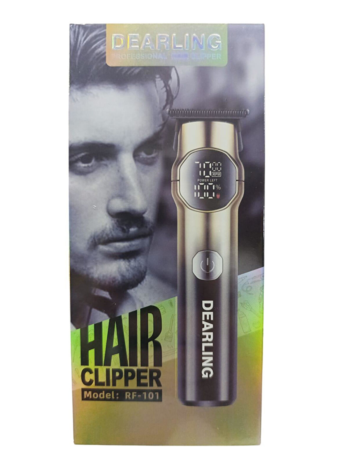 Dearling Rf-101 Profesyonel Saç & Sakal Düzeltici Turbo Güç, Lcd Ekran