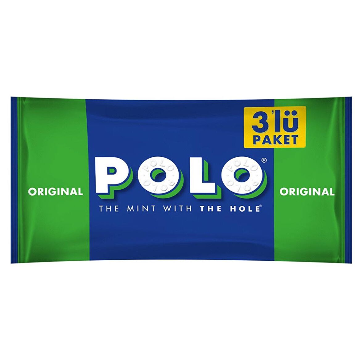 Polo Delikli Naneli Şeker 3x34 g.