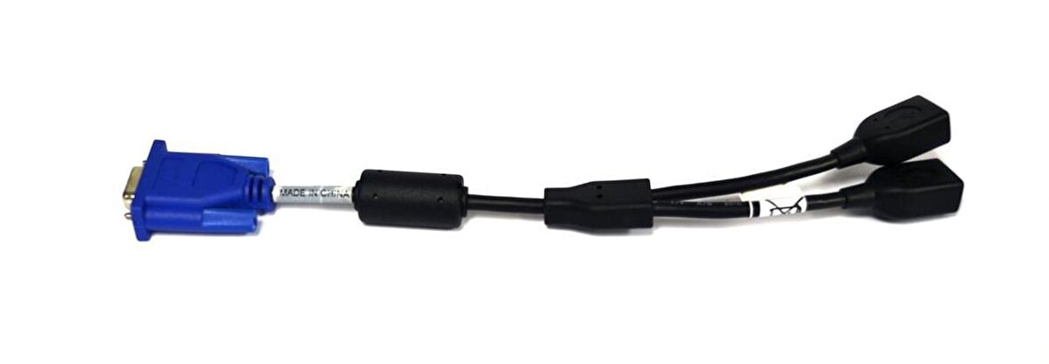 Intermec VE011-2017 CV30 Çift USB Breakout Kablo