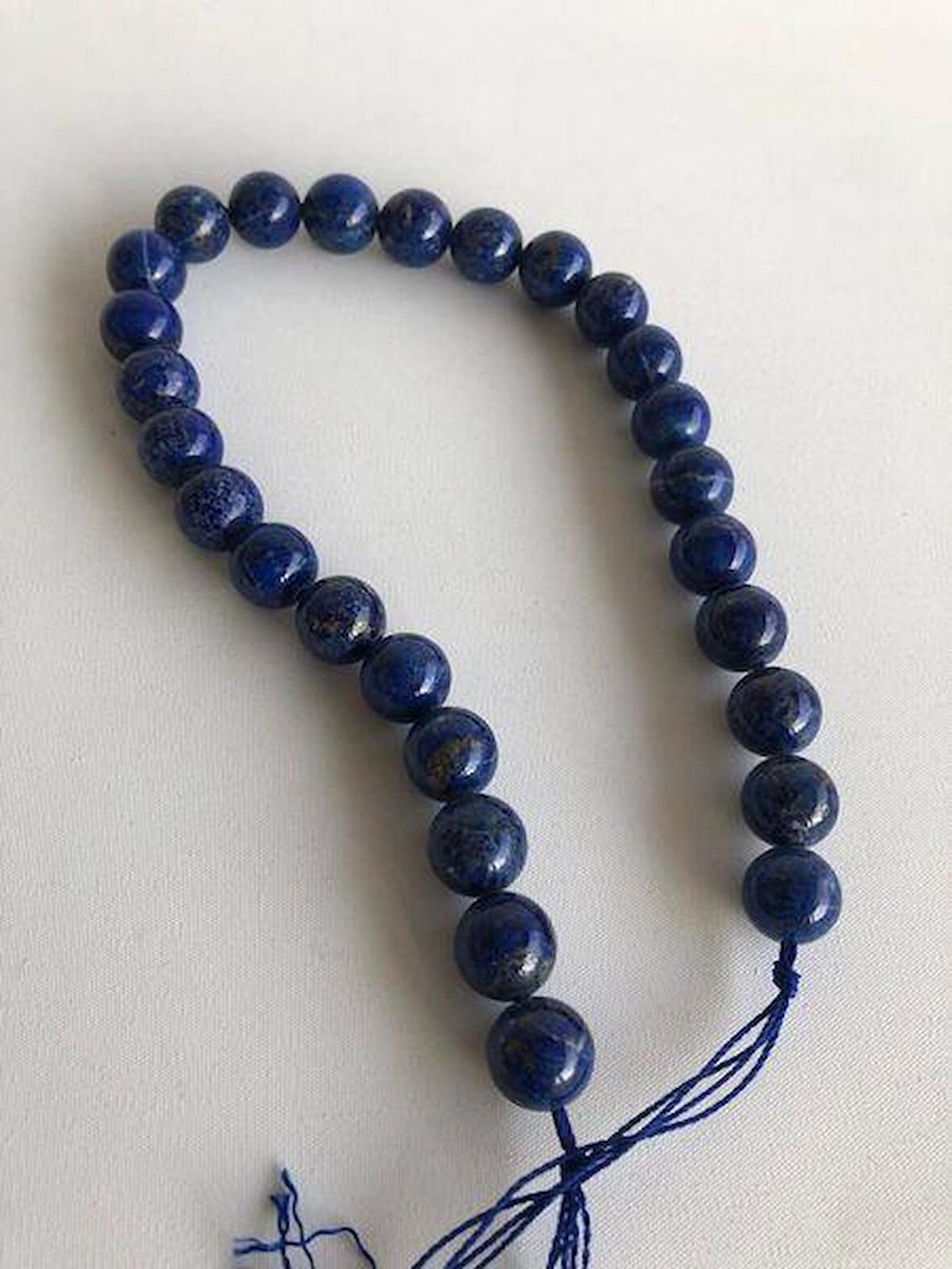 Doğal Lapis Lazuli Taşı Dizi 14mm