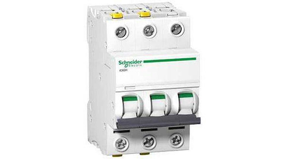 Schneider Electric IC60H 3 Kutup 20A 10kA Sigorta A9F07320