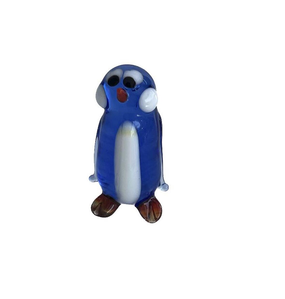 El Yapımı Murano Cam Penguen Biblo A68-02