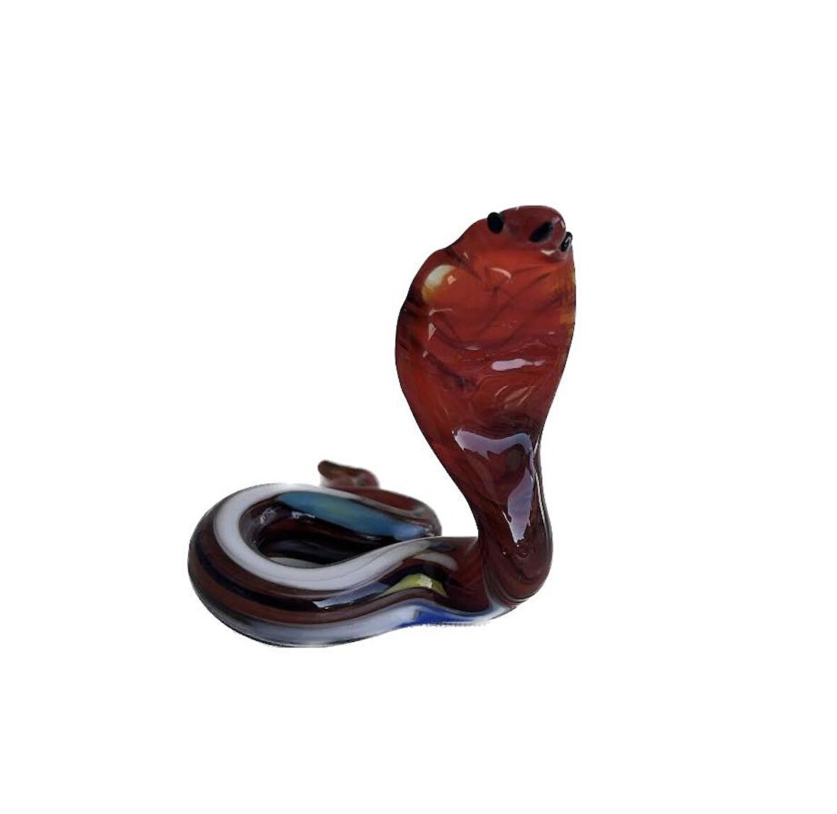 El Yapımı Murano Cam Yılan Biblo A74-02