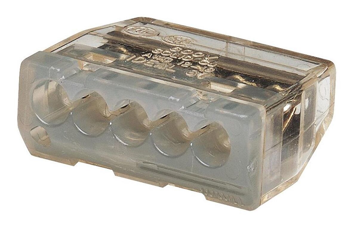 Ideal 5 Port Tel Konnektörü 30-087 (50li Paket)