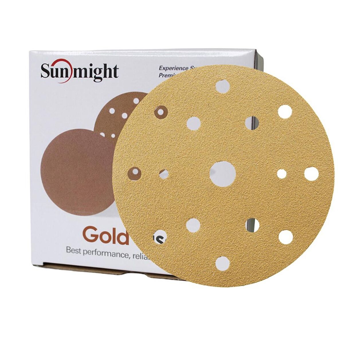 Sunmight Gold 44808 Delikli Su Zımpara 120 Kum 15cm (100 Adet)