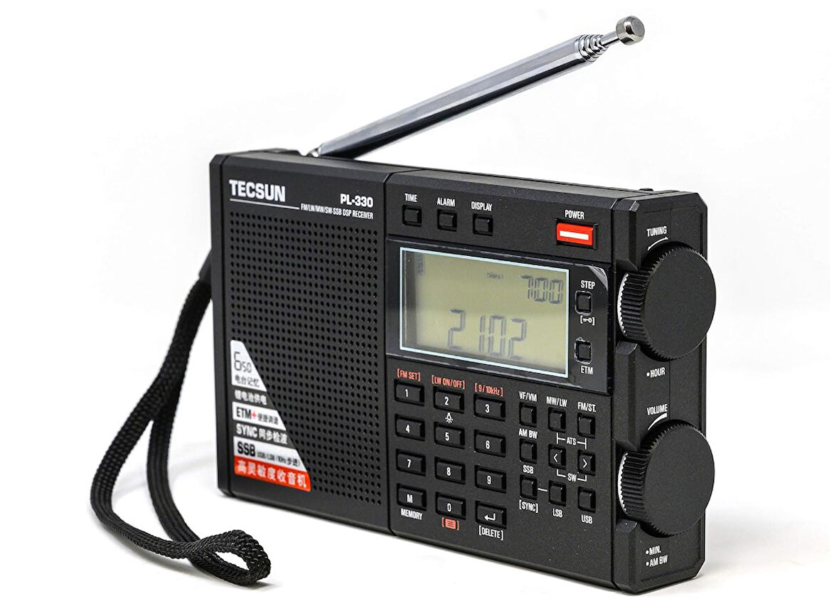 Tecsun PL330 Am/Fm/lw/Sw Dünya Bant Dijital Radyo