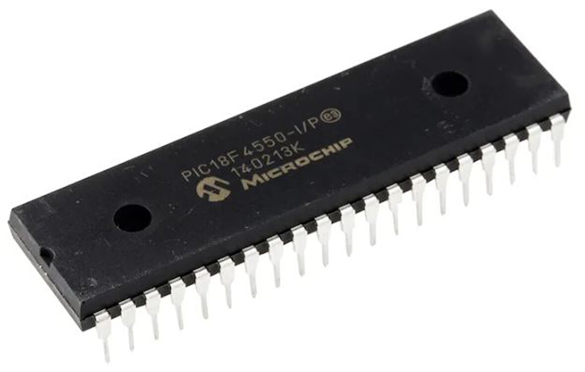 Microchip PIC18F4550-I/P Mikrodenetleyici 11 Adet