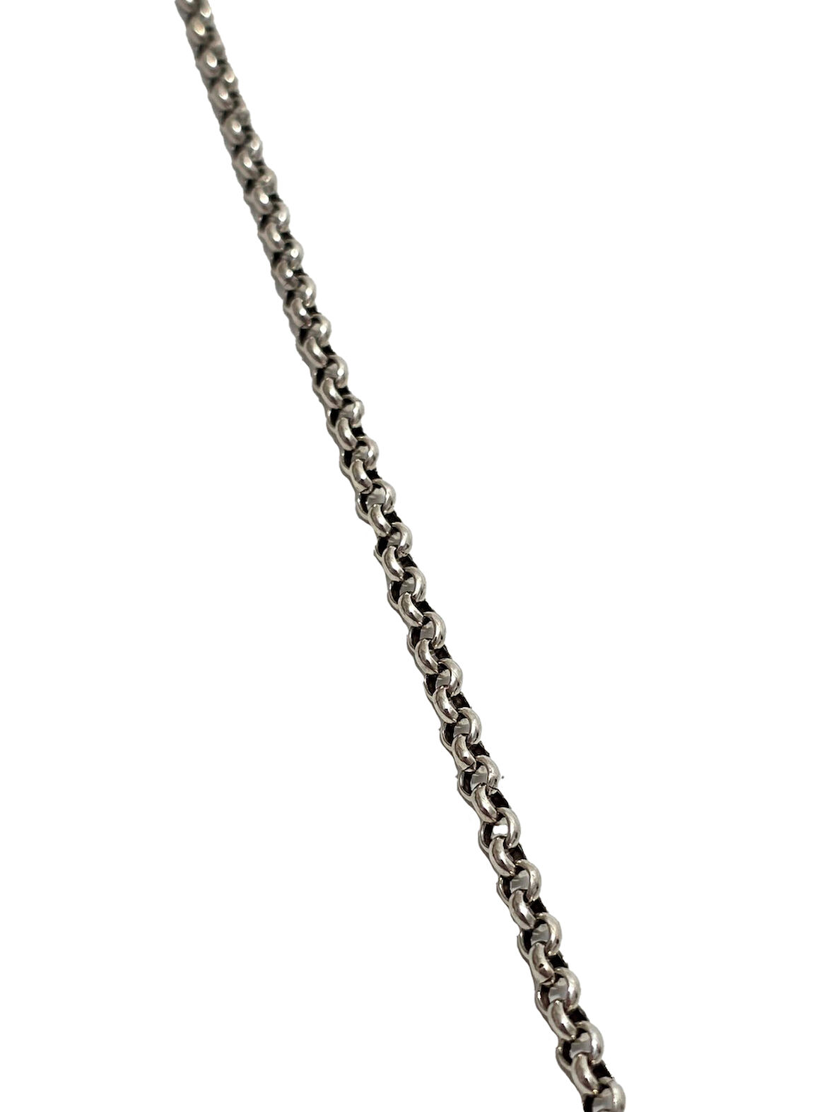 Zincir Motifli 925 Ayar Gümüş Kolye 3,5mm 9,1 Gram