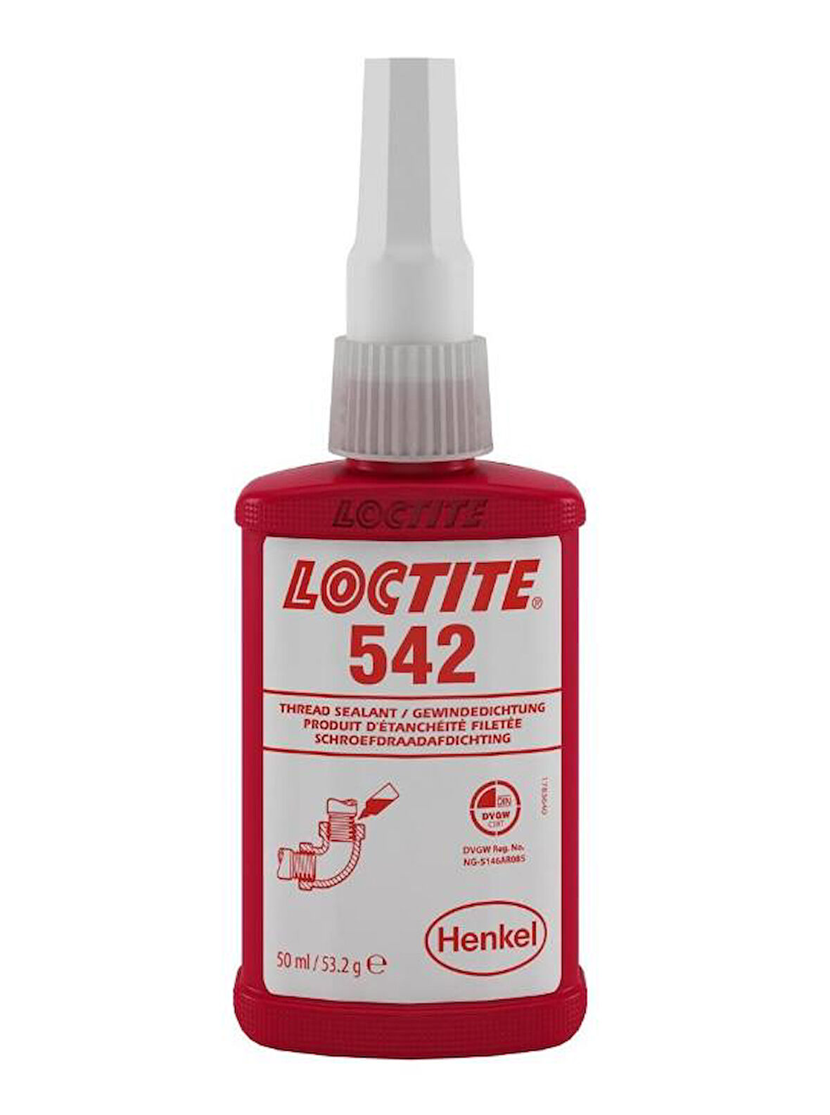 Loctite 542 Boru ve Dişli Sızdırmazlık 50Ml