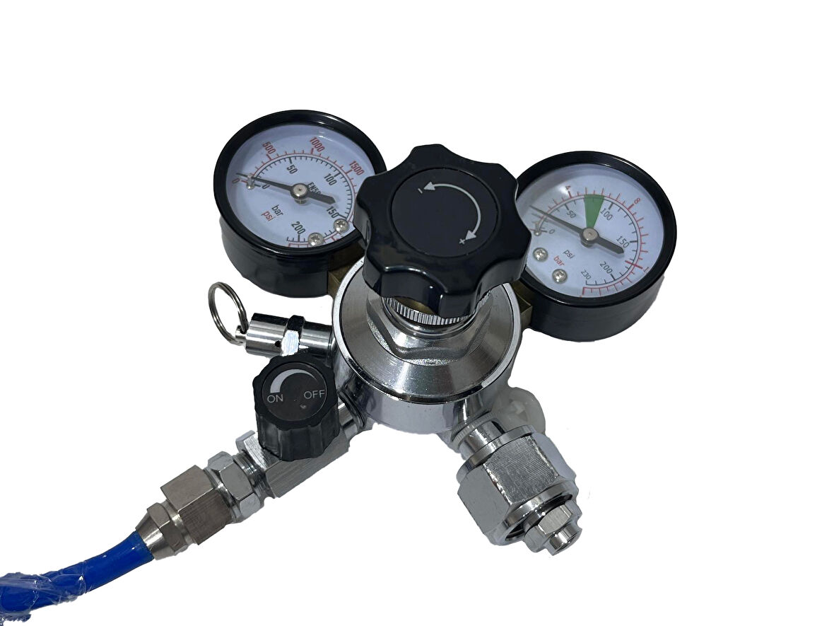 Kontrol Valfli Co2 Regülatörü (Sarmal Borulu)