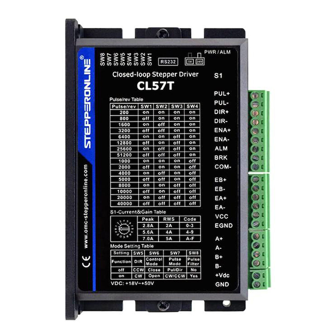 Stepperonline CL57T Kapalı Döngü Step Sürücü