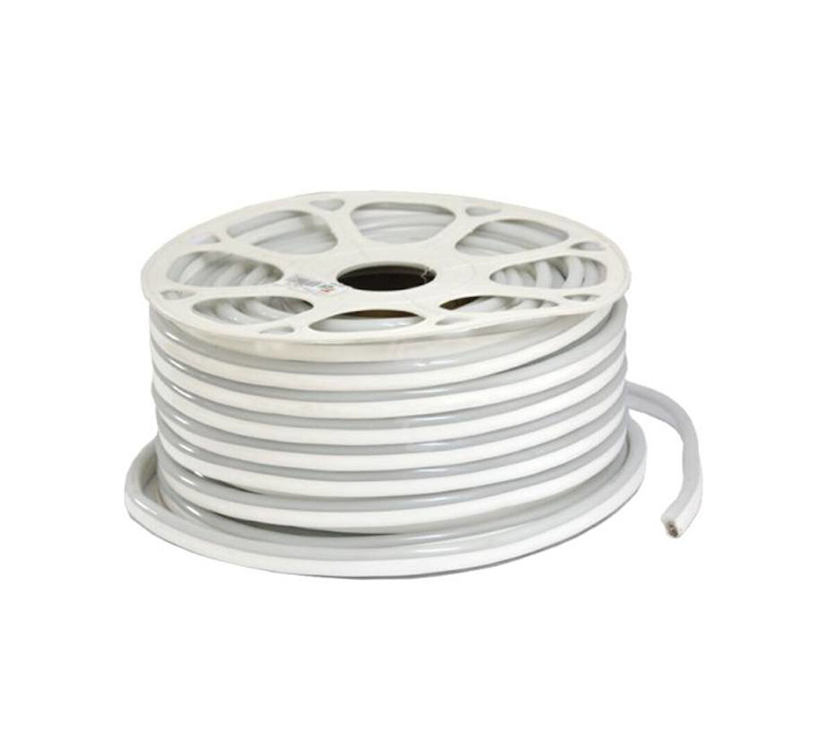 Neon Led Kılıfı 7mm 5 Metre Beyaz