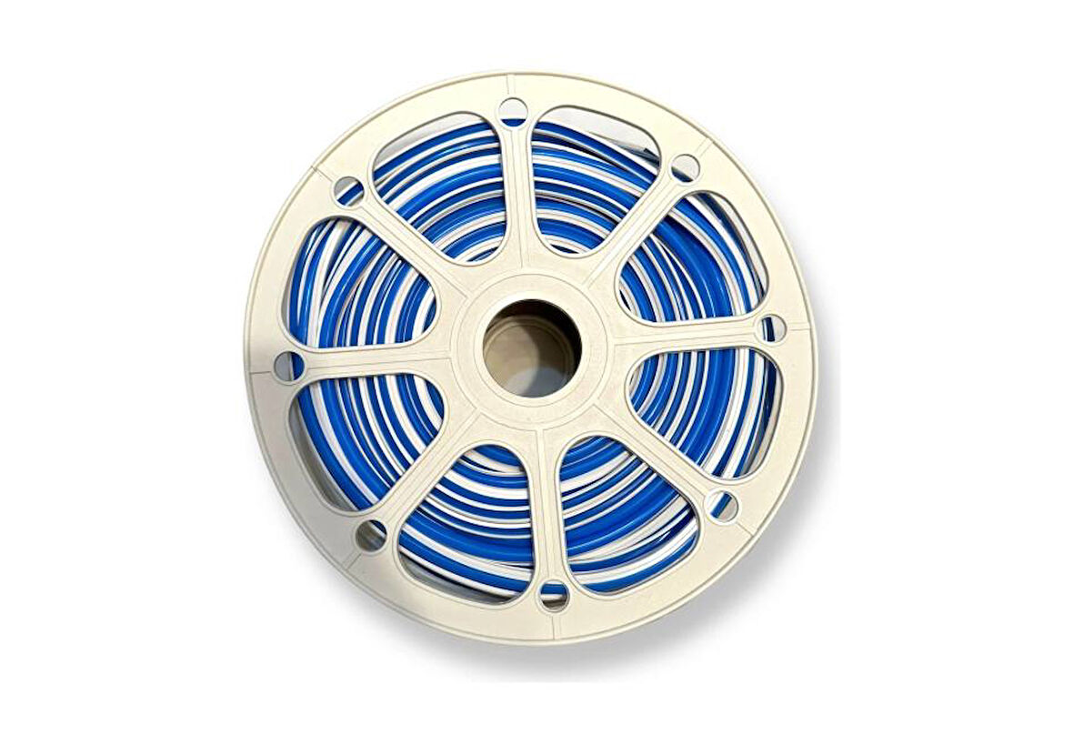 Neon Led Kılıfı 7mm 5 Metre Mavi 