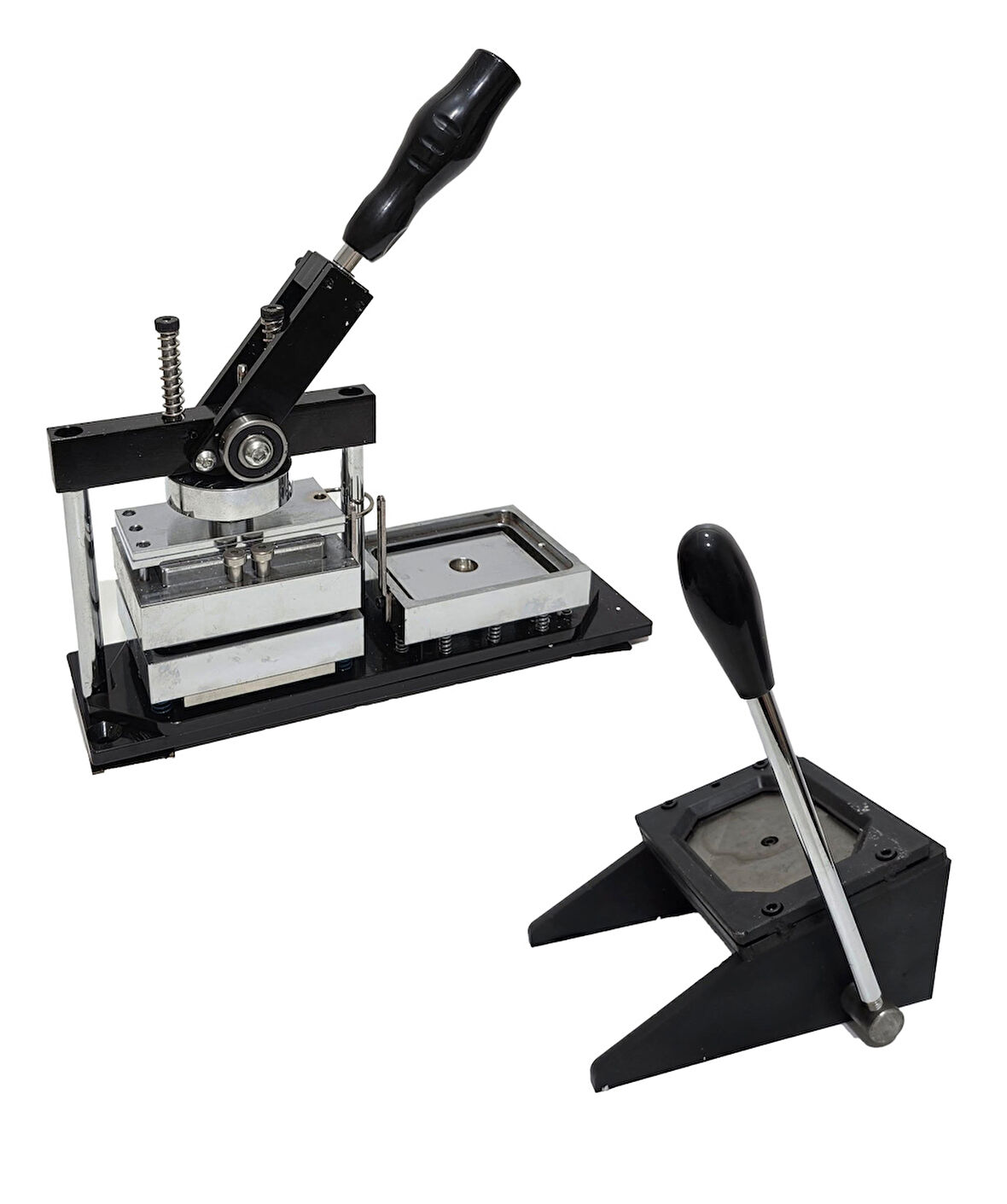 Manuel Rozet Basma ve Köşe Yuvarlama Makinesi Seti 80x53mm