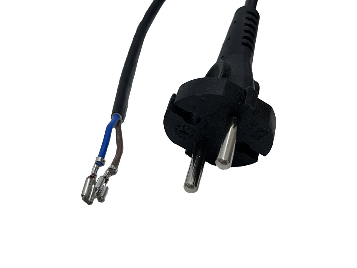 Ucu Açık Power Kablo Uzatma 2x0.75mm 6 Metre