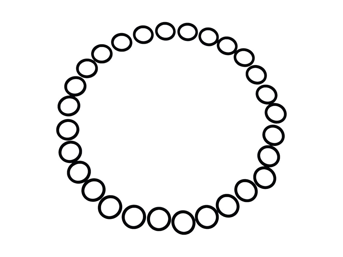Wartsila Sulzer RTA62U Dizel Makine Conta D12x2mm (28 Adet)