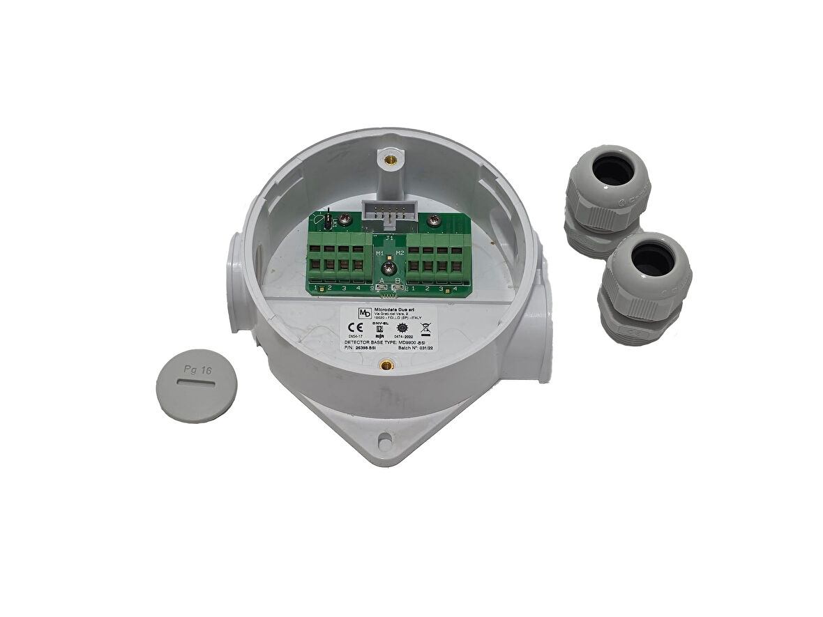 Microdata MD9900-BSI IP65 Dedektör Tabanı 