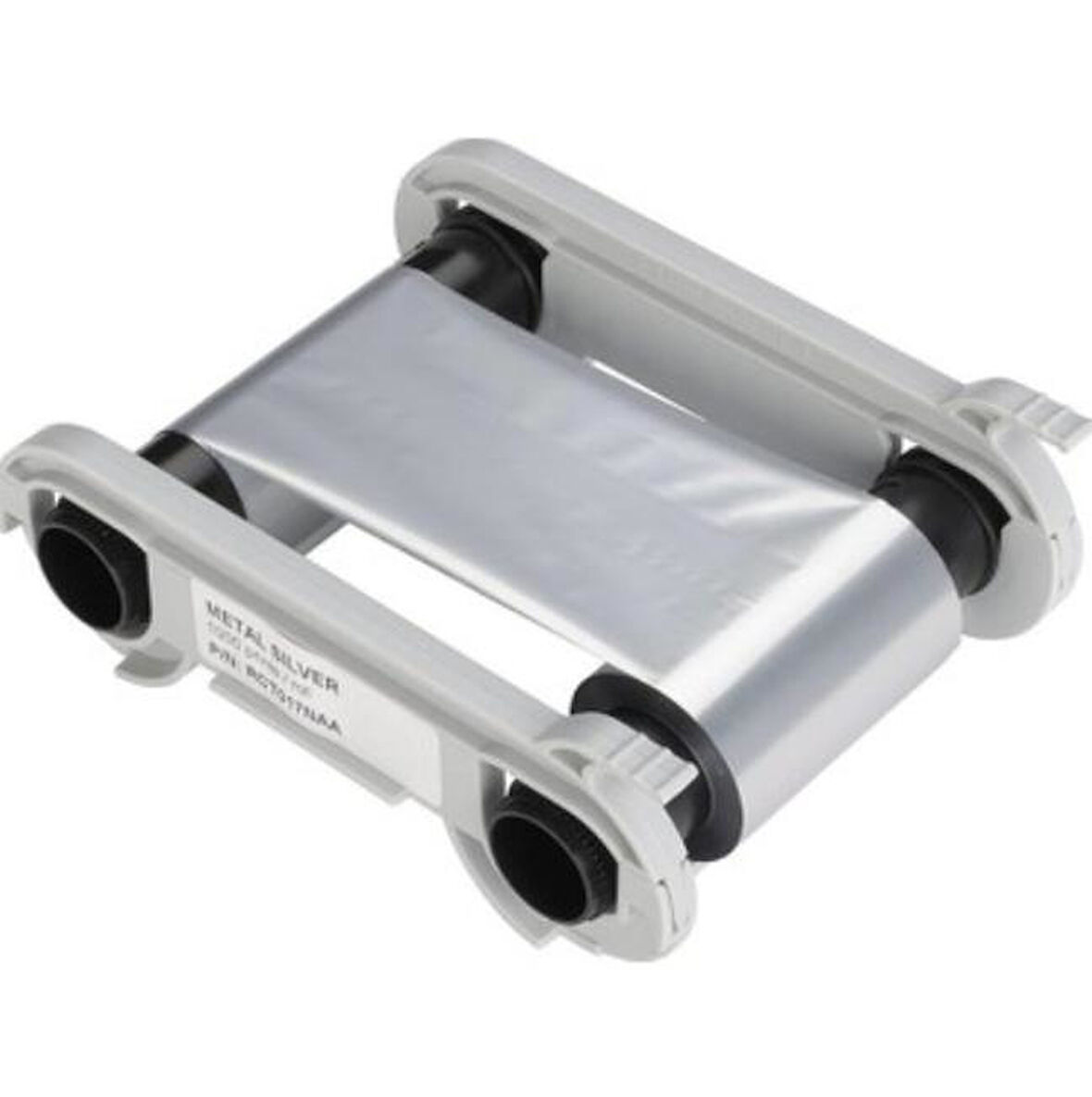 Evolis RCT017NAA Metalik Gümüş Monokrom Ribon