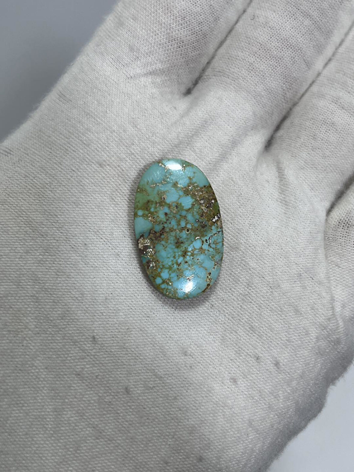 Doğal İran Nişabur Firuze (Turkuaz) Taşı 17,4 Karat - 3,49 Gram