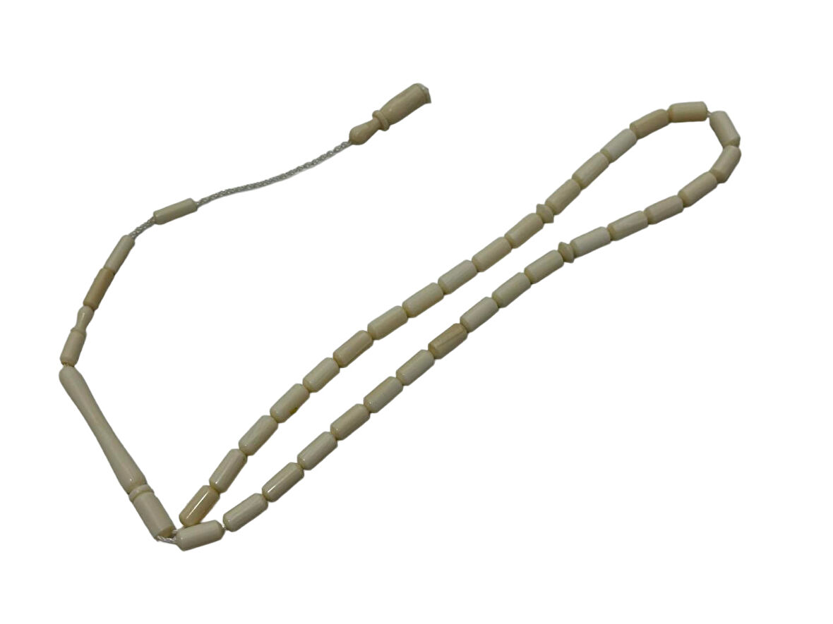 Kesme Fildişi Tesbih 5,63 Gram - Koleksiyonluk Fil Dişi Tespih