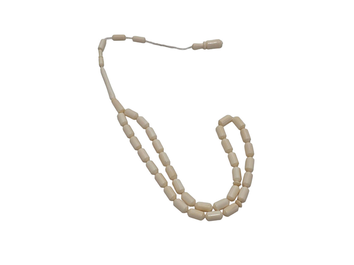 Kesme Fildişi Tesbih 8,63 Gram - Koleksiyonluk Fil Dişi Tespih