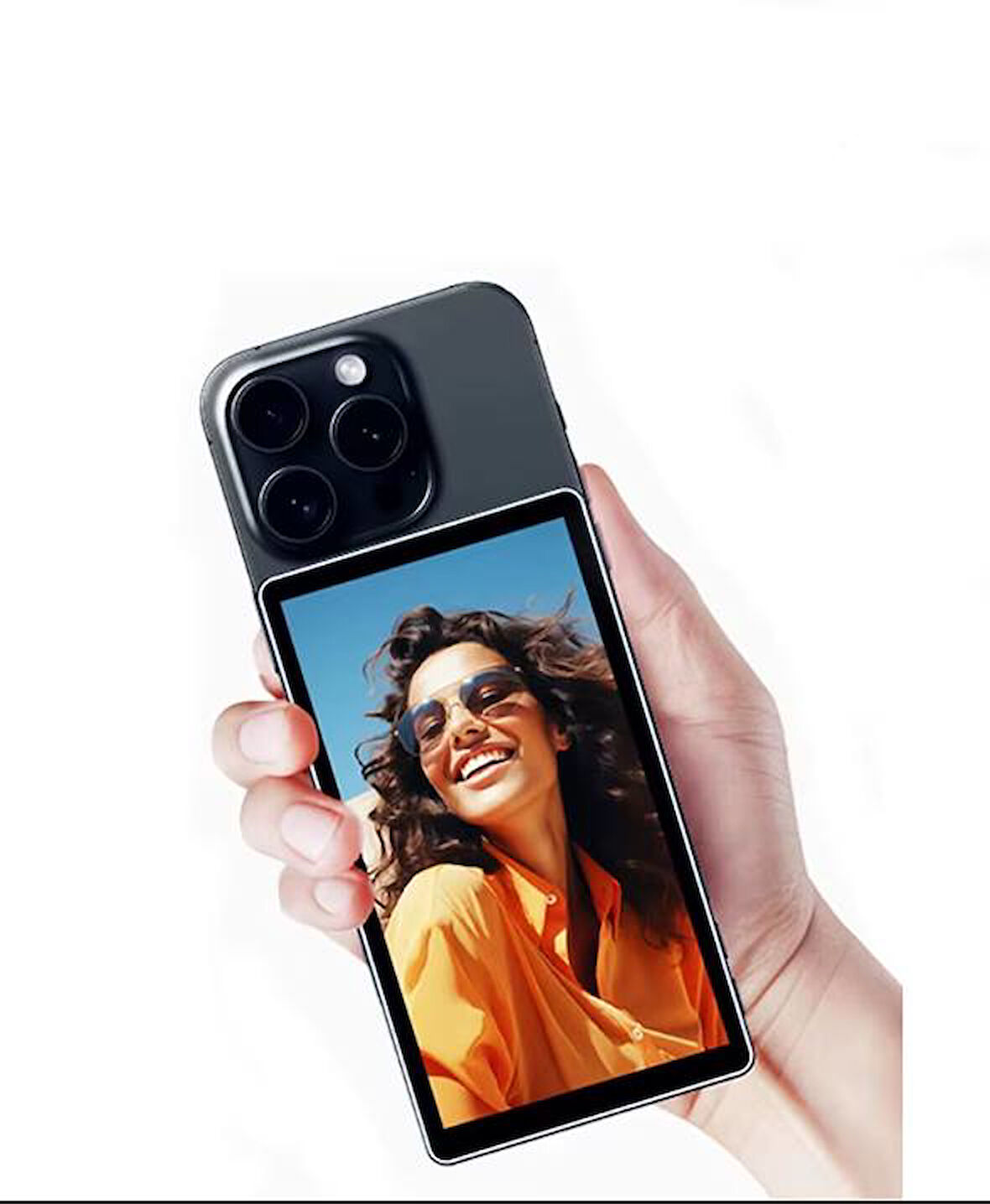 Shimbol CP5 Cep Telefonu Dokunmatik Selfie Monitörü 