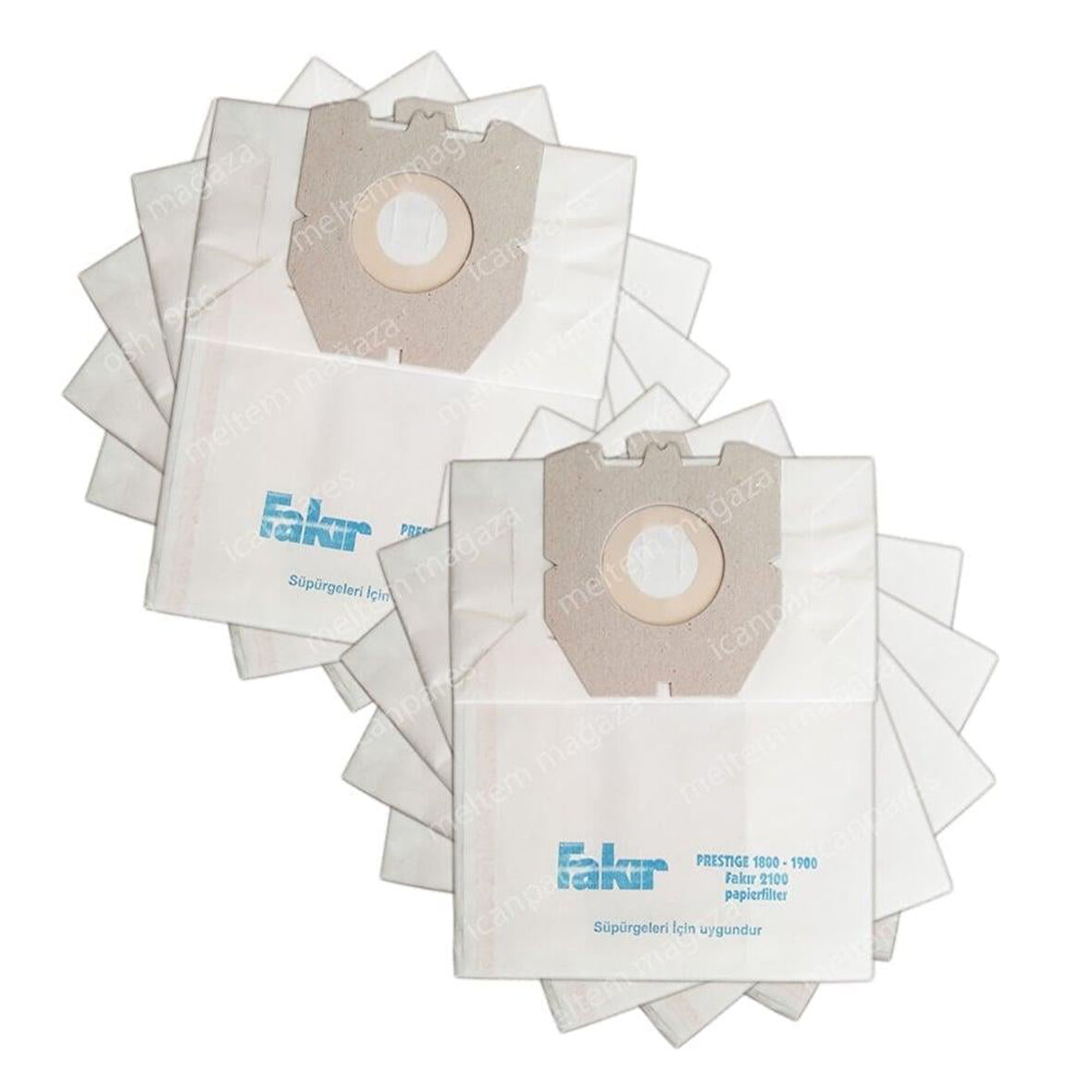 Fakir İle Uyumlu Prestige 2000, Prestige TS 2400 Hepa Süpürge Kağıt Toz Torbası