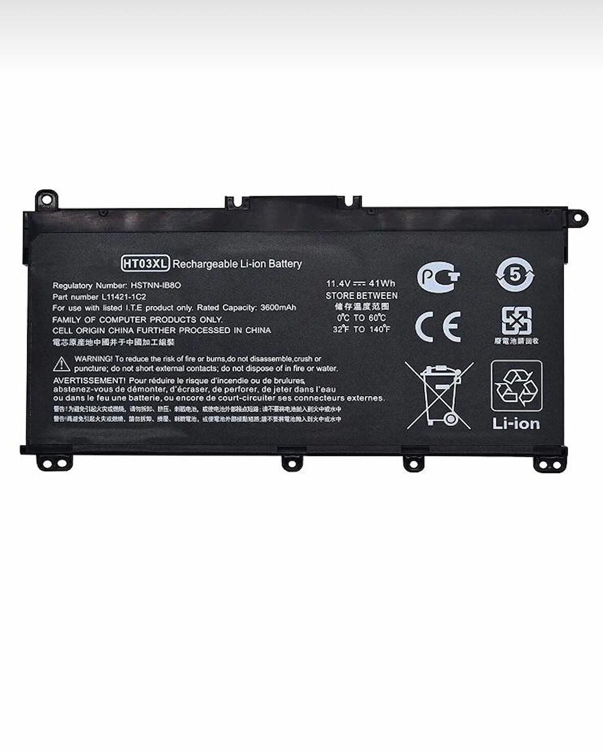 Hp 15-cs, 15-cw, 15-cu,ht03xl Notebook Batarya