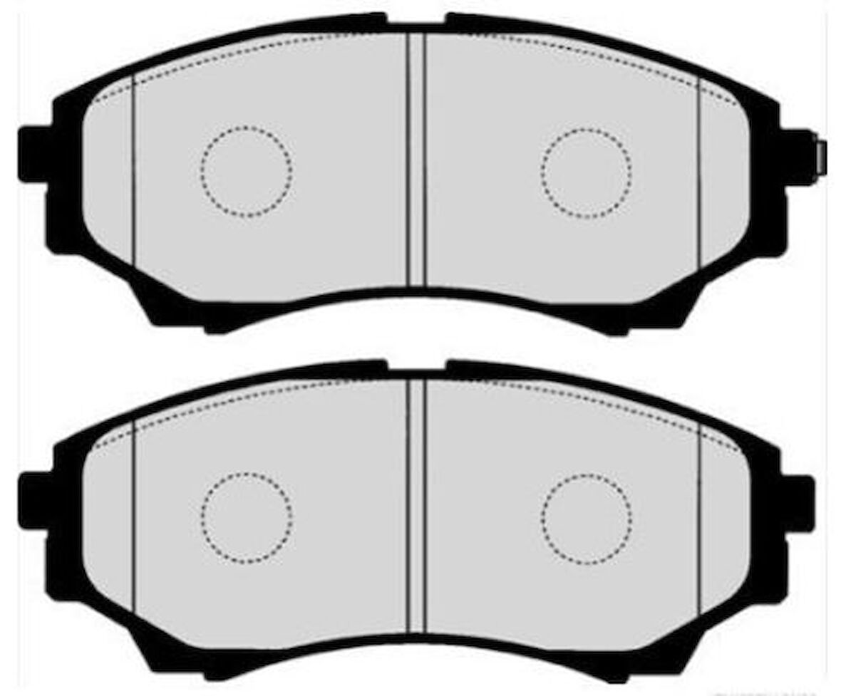 Hitech 010099 Ön Balata B2500 02-06 4 4 Bt50 06-10 4 4 Ranger 06-2.5 4 4 D3135 1356600