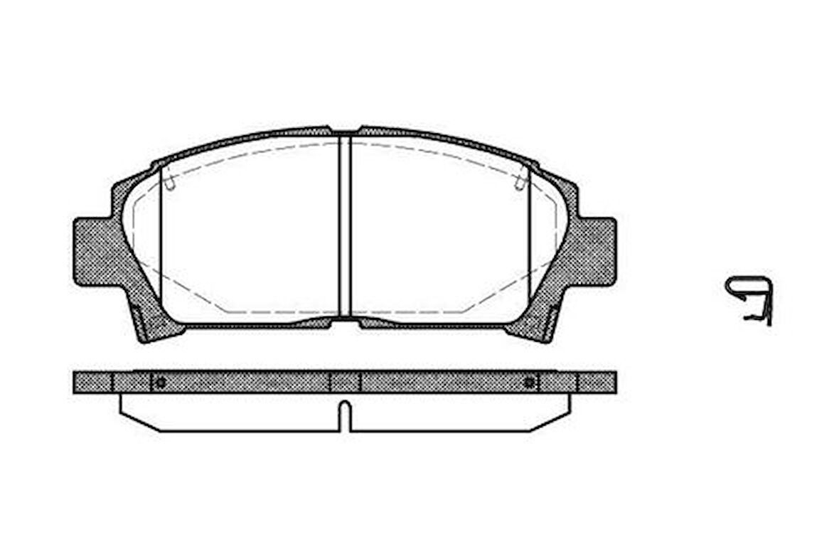 Hitech 010246 Ön Balata Avensis 01-00 04465-12160