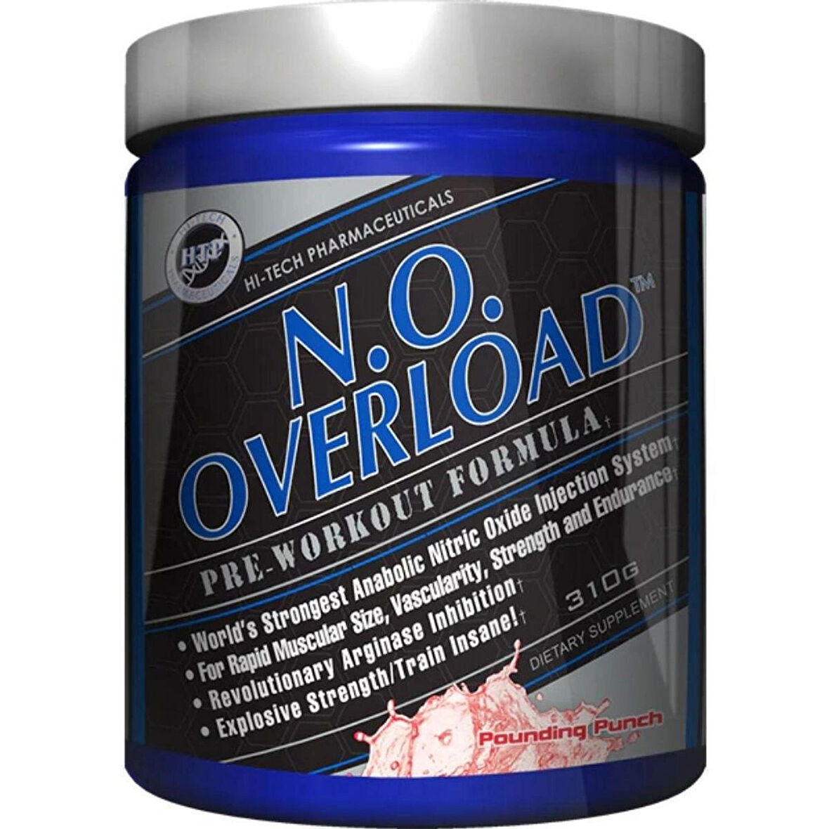 Hitech N.O. Overload Preworkout - 40 SERVİS