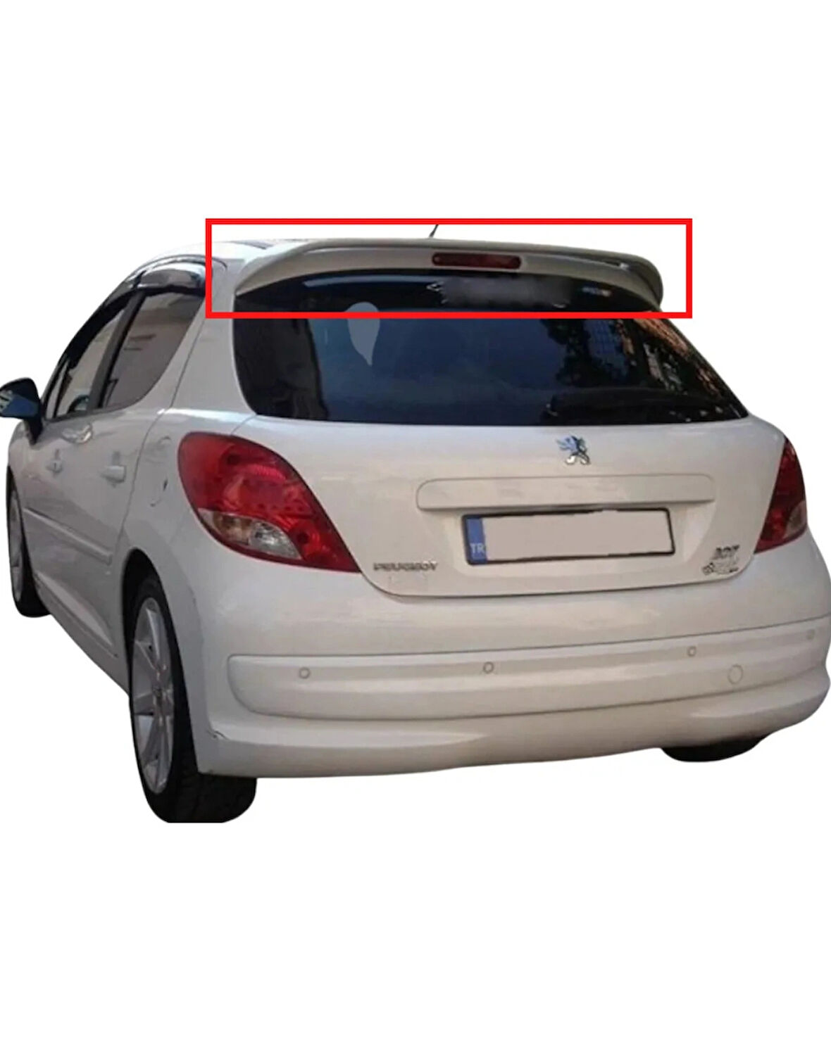  PEUGEOT 207 SPOİLER (( BOYASIZ ))