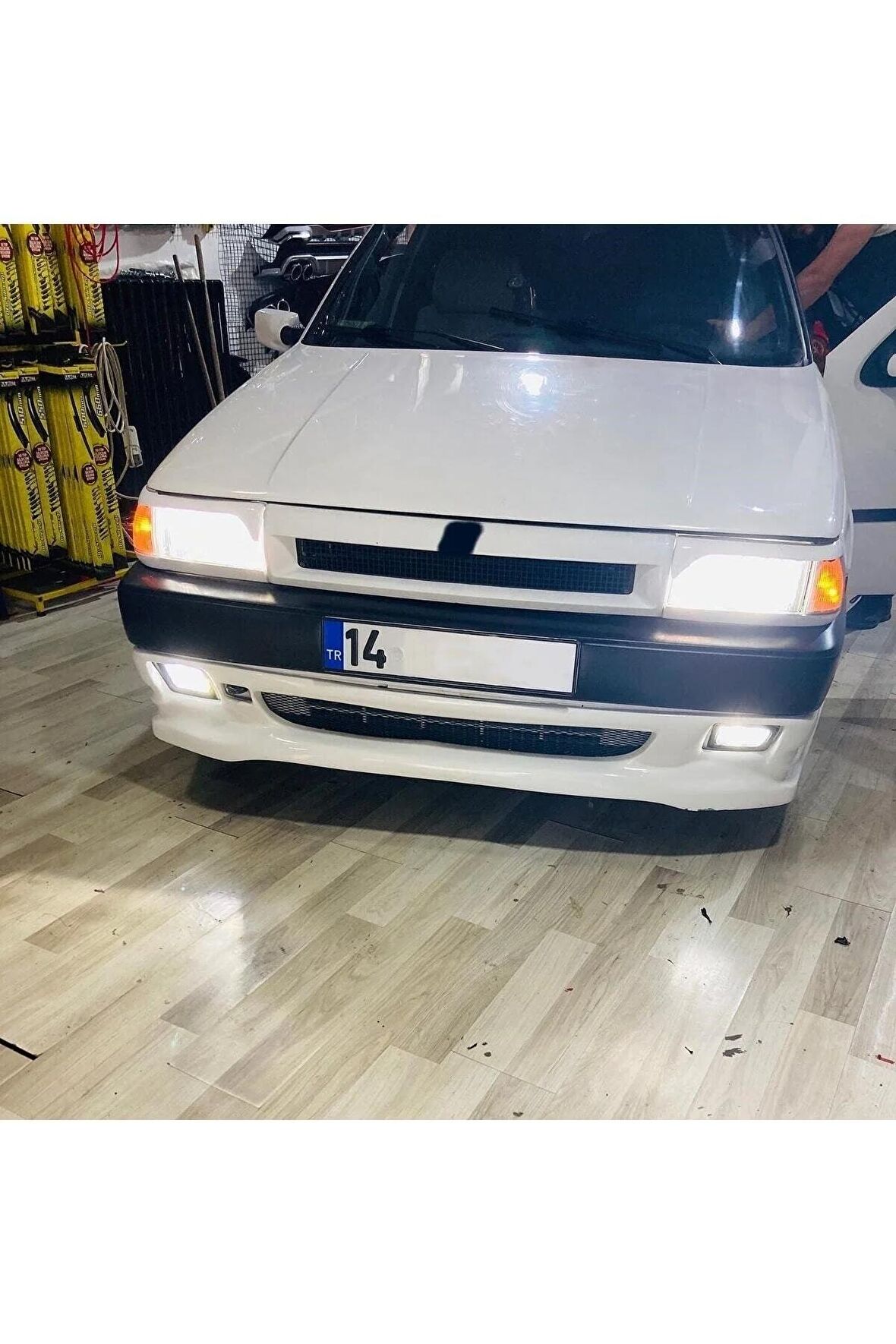 Fiat Uno Için Uyumlu Şimşek Etkili Led Xenon