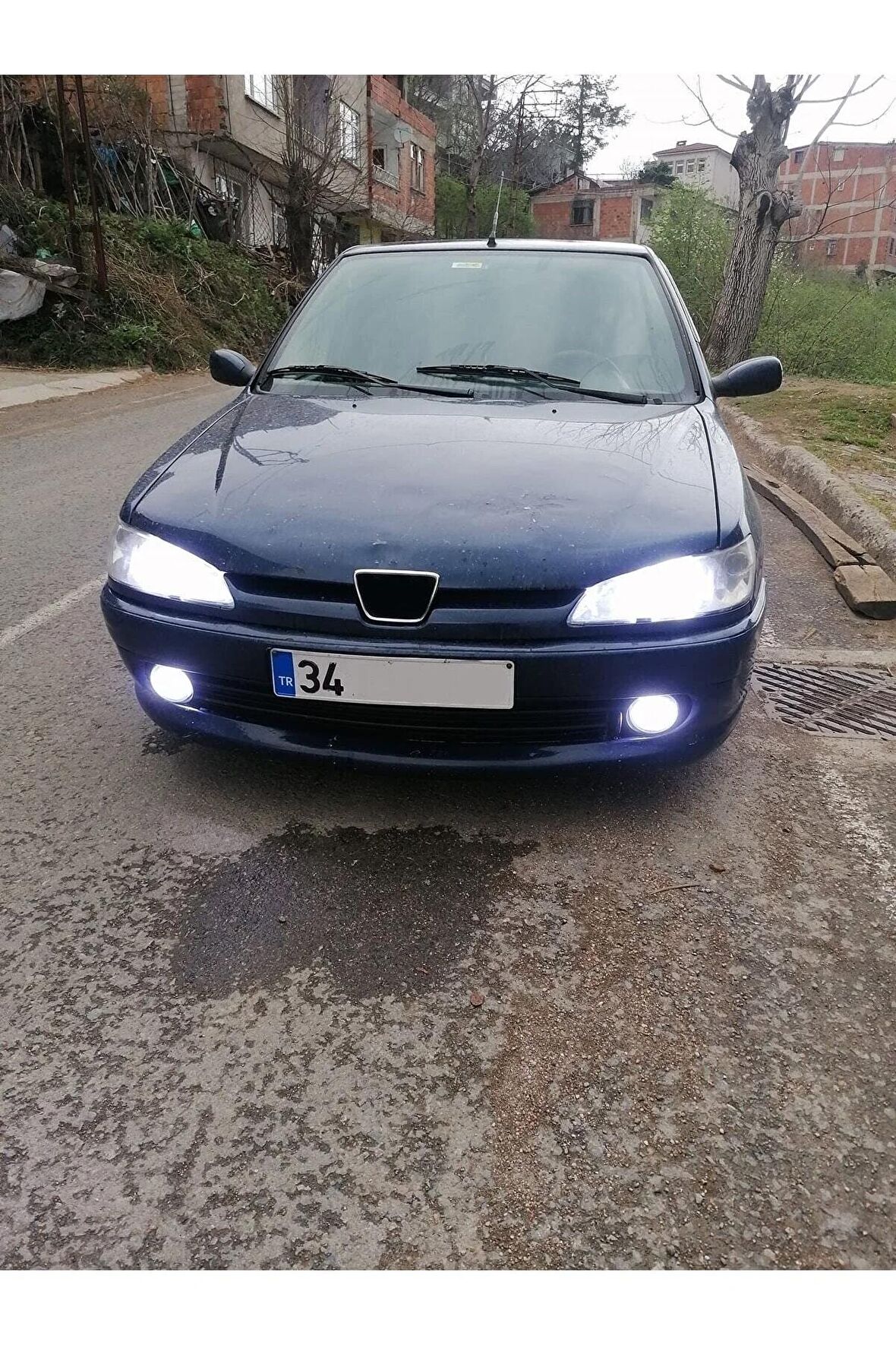 Peugeot 306 Için Uyumlu Şimşek Etkili Led Xenon