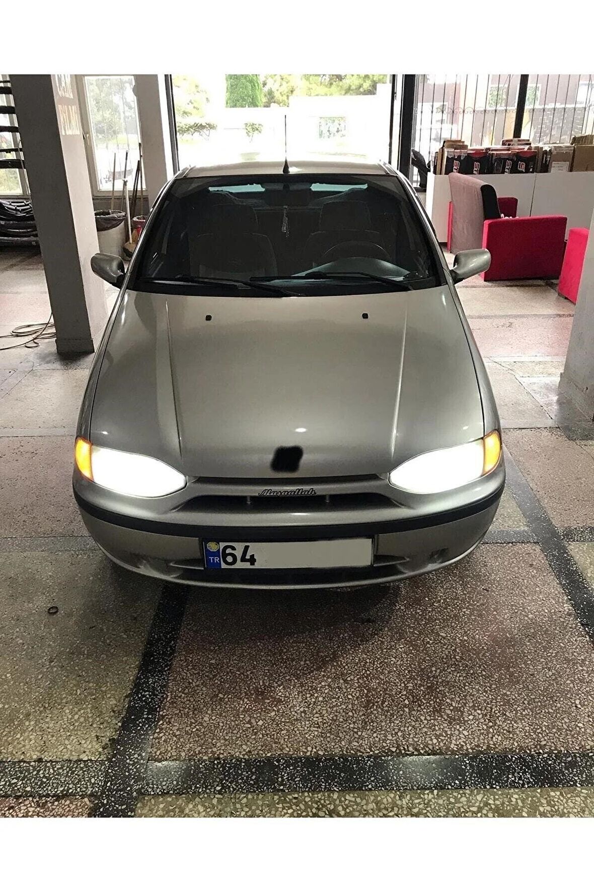 Fiat Siena Kısa Farlar Için Uyumlu Şimşek Etkili Led Xenon Beyaz Far Ampulü