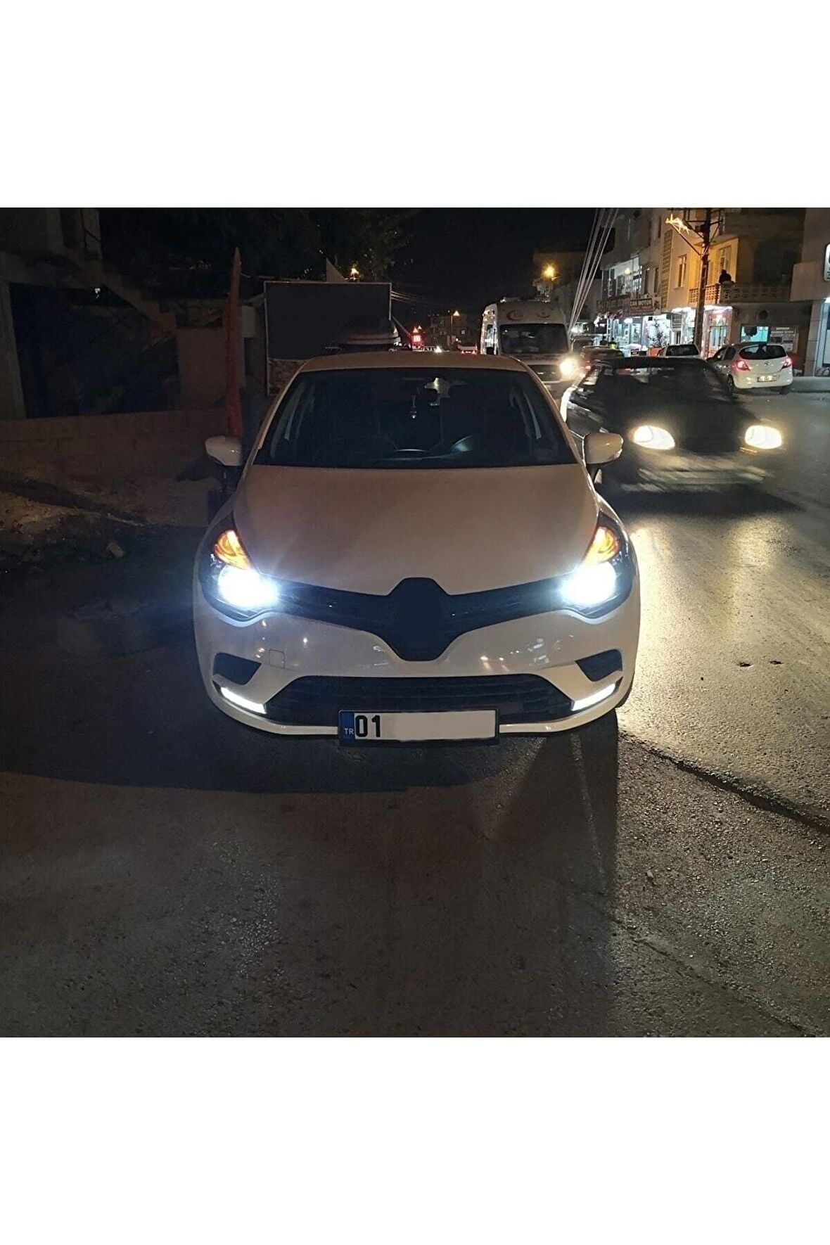 Renault Clio 4 Kısa Uyumlu Şimşek Etkili Led Xenon Far Ampulü