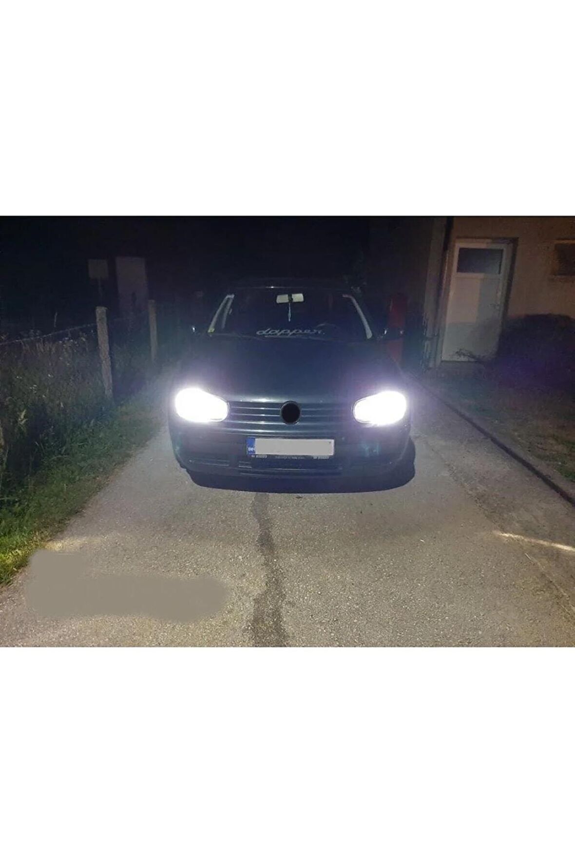 Volkswagen Golf 4 Uzun Farlar Için Uyumlu Şimşek Etkili Led Xenon Beyaz Far Ampulü
