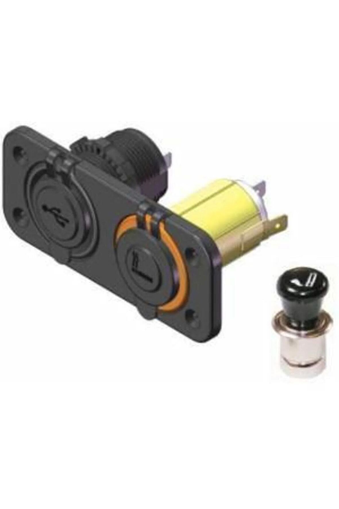 Usb Ve Çakmak Soketi Marin 12-24v