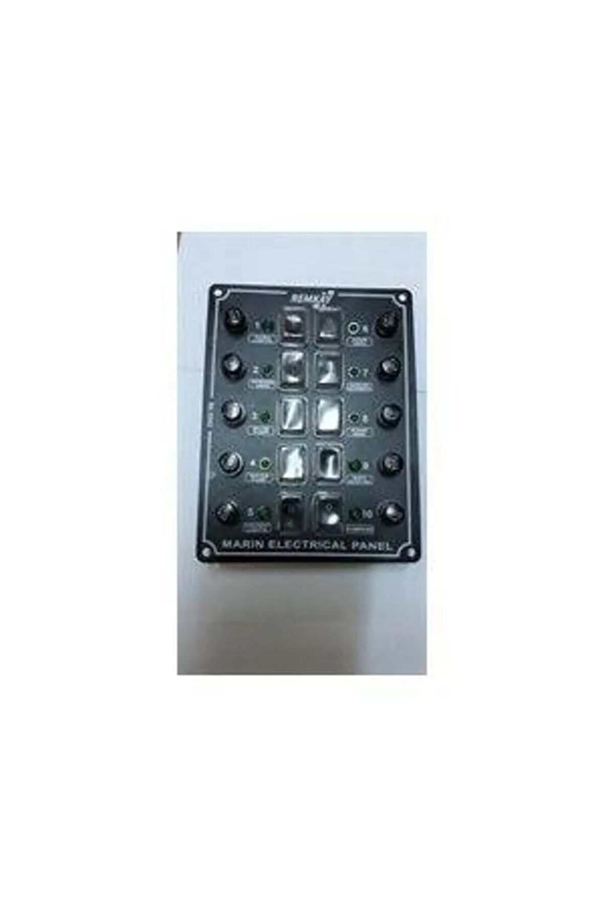 Izoleli Elektrik Switch Panelleri (dikey) 10lu 5+5 12v