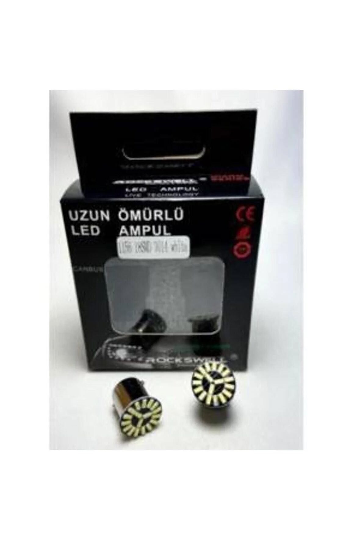 12v 1156 Tek Duy 18 Led Ampul Beyaz 2 Adet Takım