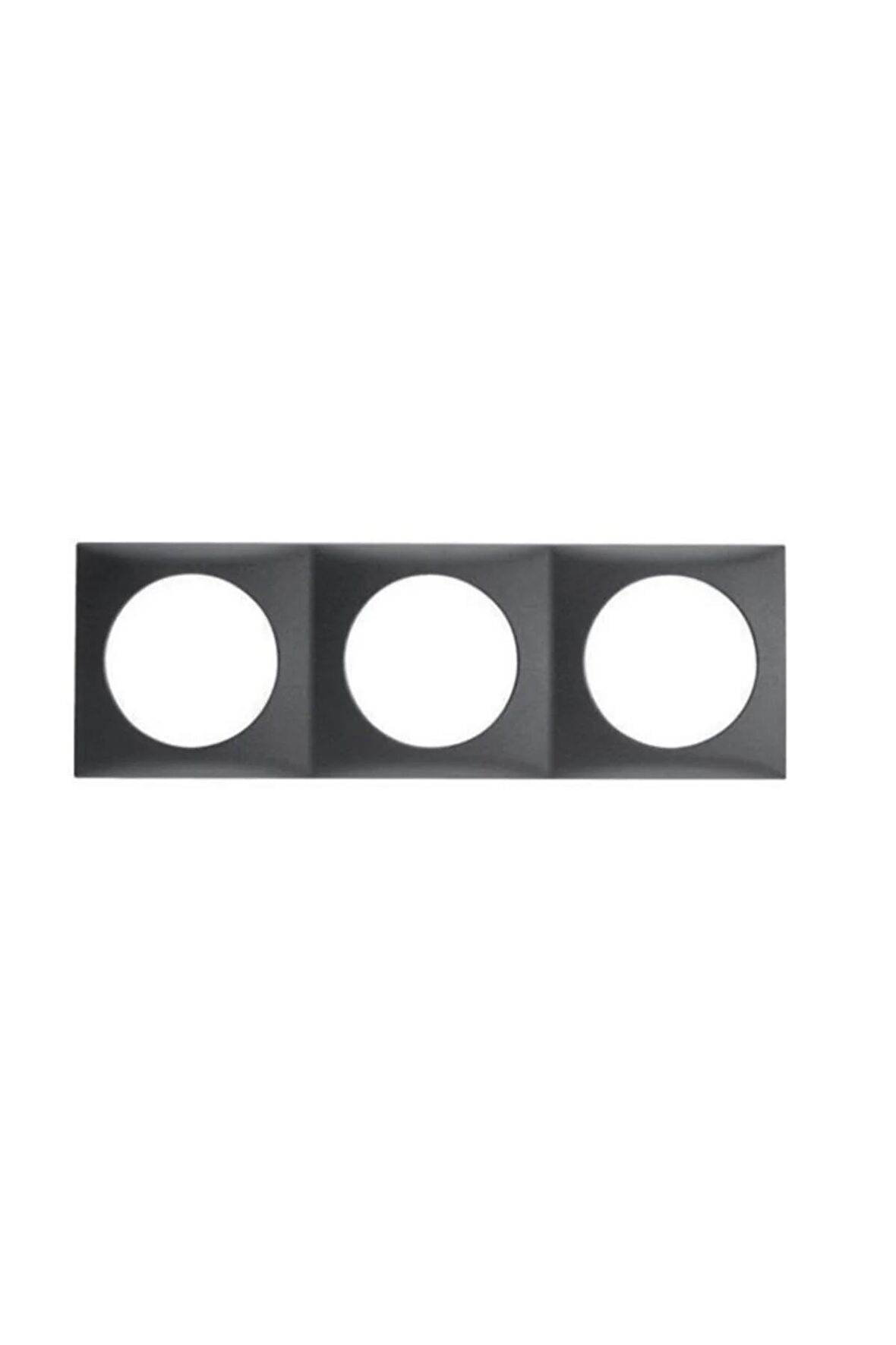 Siyah Çerçeve 60x180mm 3 Lü