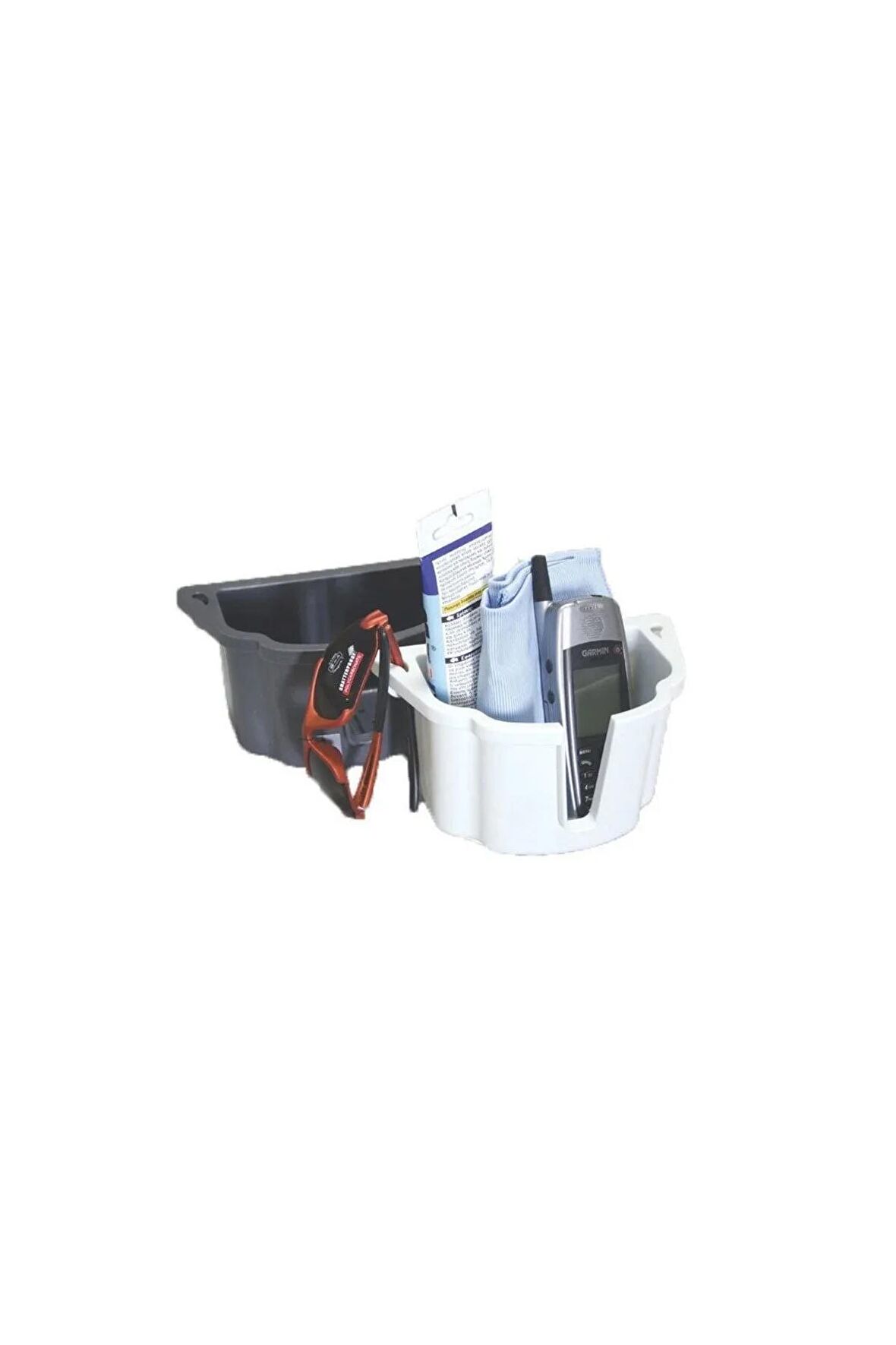 Çok Amaçlı Büyük Kap store all 19x11,3x10cm beyaz