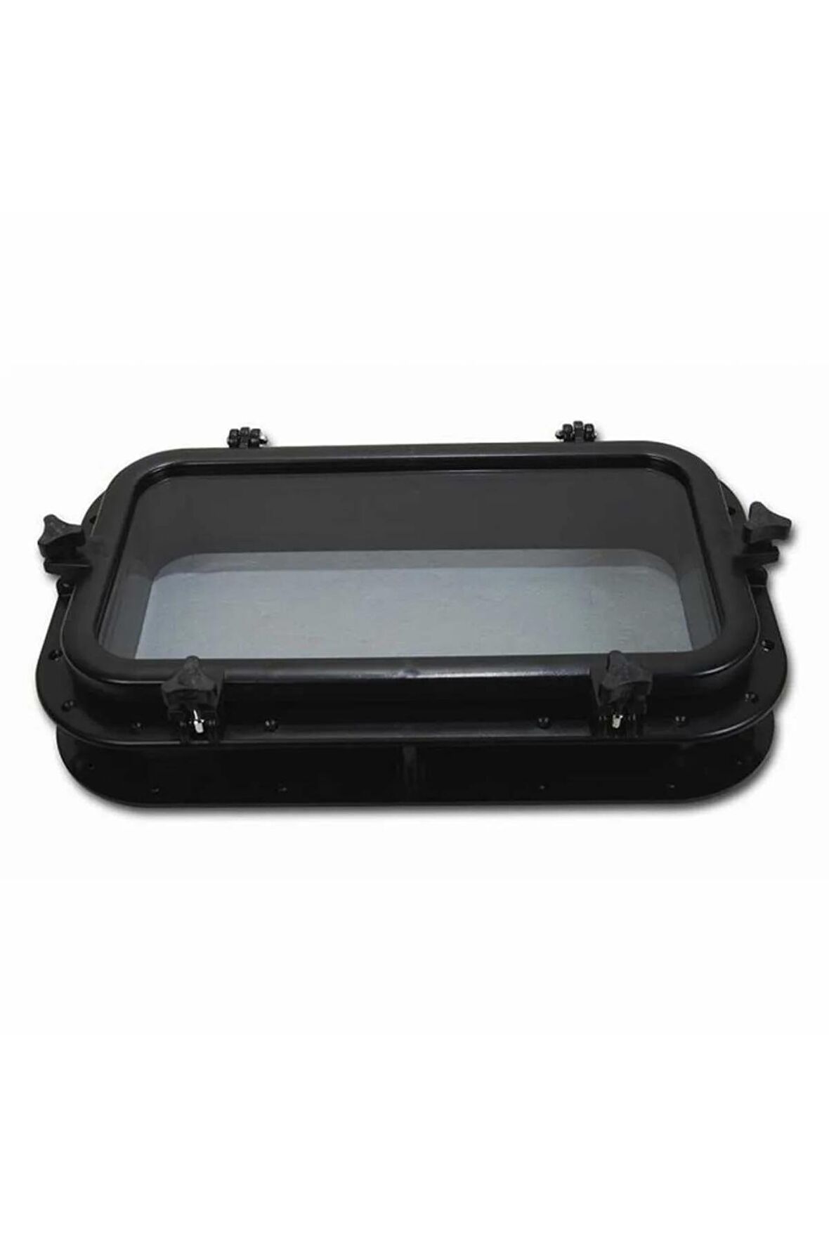 Içten Montaj Plastik Lumboz / Dikdörtgen 400*200mm Siyah