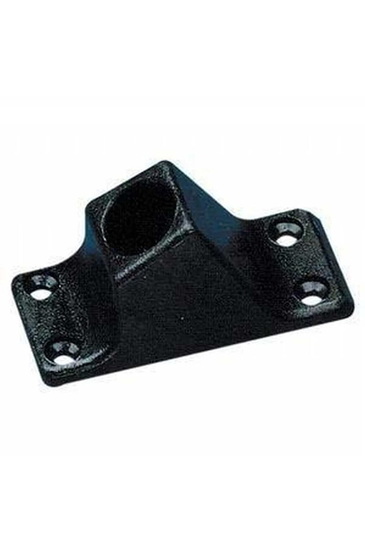 Vardavela ayağı, 60°. Plastik, Ø 22 mm. Taban ebadı 89x39 mm.