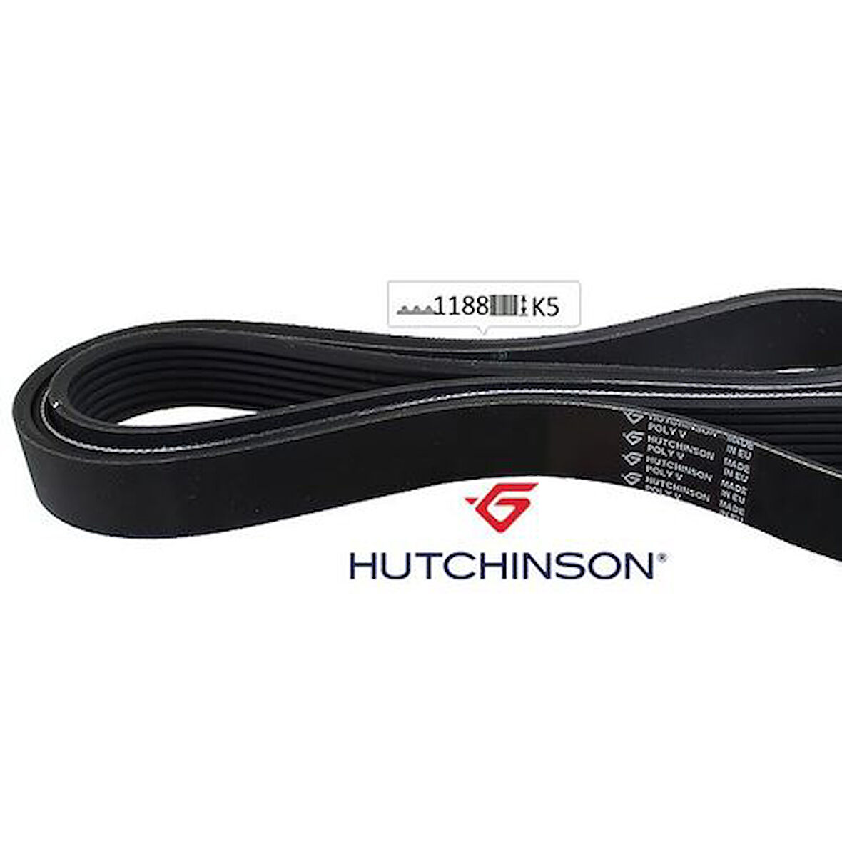 Hutchinson 5PK1188 1188 K 5 Kanallı Kayış Palio 1.2 58380 46549624